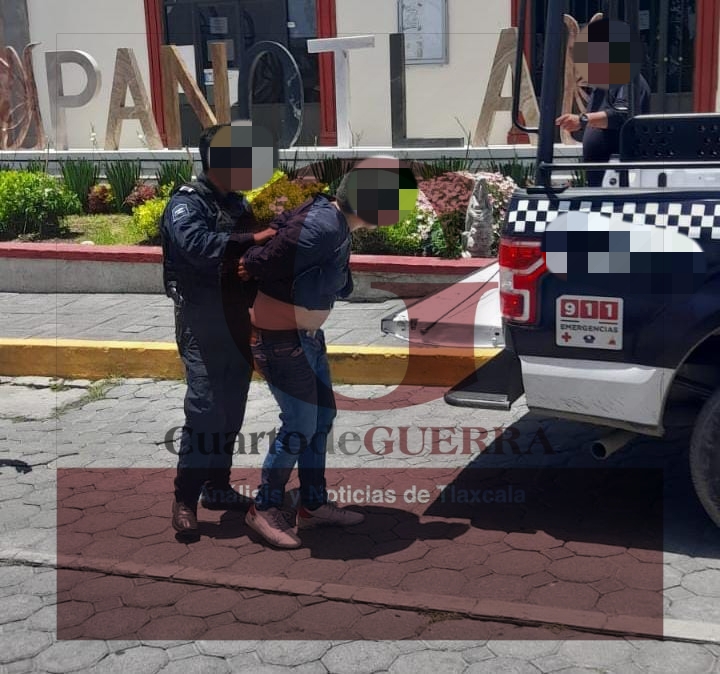Detienen a delincuentes texmeluquenses que se hacían pasar por vendedores de autos